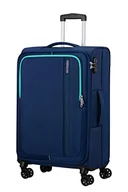 Walizki - American Tourister Sea Seeker - Spinner M, walizka, 68 cm, 61 l, niebieski (Combat Navy), niebieski (Combat Navy), M (68 cm - 61 L), Walizki i wózki - miniaturka - grafika 1