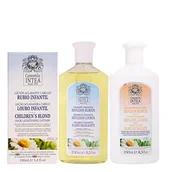 Kosmetyki kąpielowe dla dzieci - Dziecięcy Balsam do Włosów Blond 100 ML + Dziecięcy Szampon do Włosów Blond 250 ML + Maska Do Włosów Blond 250 ML - miniaturka - grafika 1