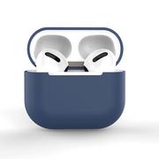 Akcesoria do słuchawek - Hurtel Etui do AirPods Pro silikonowy miękki pokrowiec na słuchawki niebieski (case C) - miniaturka - grafika 1