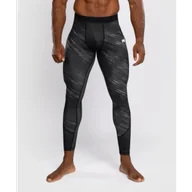 Kimona, stroje i obuwie - Venum Legginsy Kompresyjne Spats Rapid Black/Storm Grey - miniaturka - grafika 1
