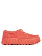 Półbuty damskie - Clarks Półbuty Torhill Bee 26181187 Koralowy - miniaturka - grafika 1
