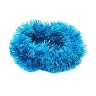 Ozdoby bożonarodzeniowe - Łańcuch choinkowy grubo cięty 7 x 200 cm niebieski - miniaturka - grafika 1