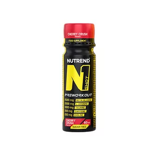 NUTREND N1 Shot PreWorkout - 60ml - Cherry Crush - Spalacze tłuszczu - miniaturka - grafika 1
