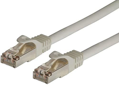 Techly ICOC CCA6F-010 - kabel sieciowy (1 m, Cat6, F/UTP (FTP), RJ-45, RJ-45, szary)