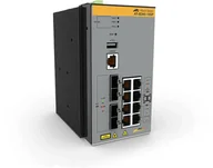 Pozostałe akcesoria sieciowe - Allied Telesis AT-IE340-12GP-80 Zarządzany L3 Gigabit Ethernet (10/100/1000) Obsługa PoE Szary - miniaturka - grafika 1