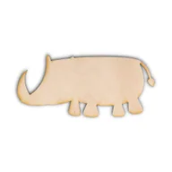 Scrapbooking - EKO-DECO, ozdoba, nosorożec - miniaturka - grafika 1