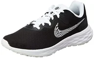Trampki damskie - Nike Damskie trampki W Revolution 6 Nn, czarny bia?y, 39 EU - miniaturka - grafika 1