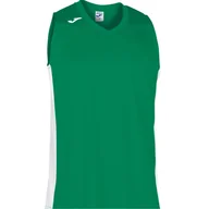 Tenis ziemny - Koszulka koszykarska męska Joma Cancha III zielono-biała - miniaturka - grafika 1