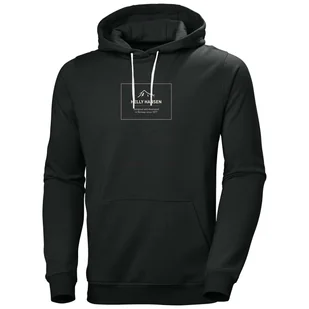 Męska Bluza HELLY HANSEN F2F ORGANIC COTTON HOODIE 62934_982 – Czarny - Bluzy męskie - miniaturka - grafika 1