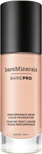 BareMinerals BareEscentuals BarePro Performance Wear Liquid Foundation SPF20 0.5 Porcelain 30ml podkład w płynie - Podkłady do twarzy - miniaturka - grafika 2
