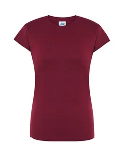 T-shirt Damski medyczny bordowy roz. L - Koszulki i topy damskie - miniaturka - grafika 1