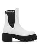 Botki damskie - Patrizia Pepe Sztyblety CY9814/L011-W146 Biały - miniaturka - grafika 1