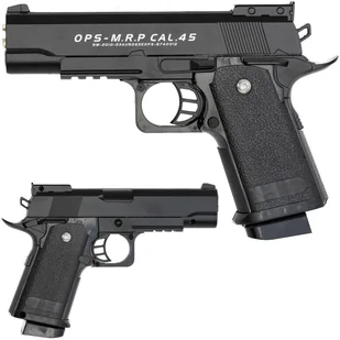 Pistolet zabawka metalowa na kulki Cyma ASG 6mm  | Seria MPK-M20 - Zabawki militarne - miniaturka - grafika 1