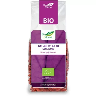 Bio Planet jagody goji suszone 100g - Zdrowa żywność - miniaturka - grafika 1