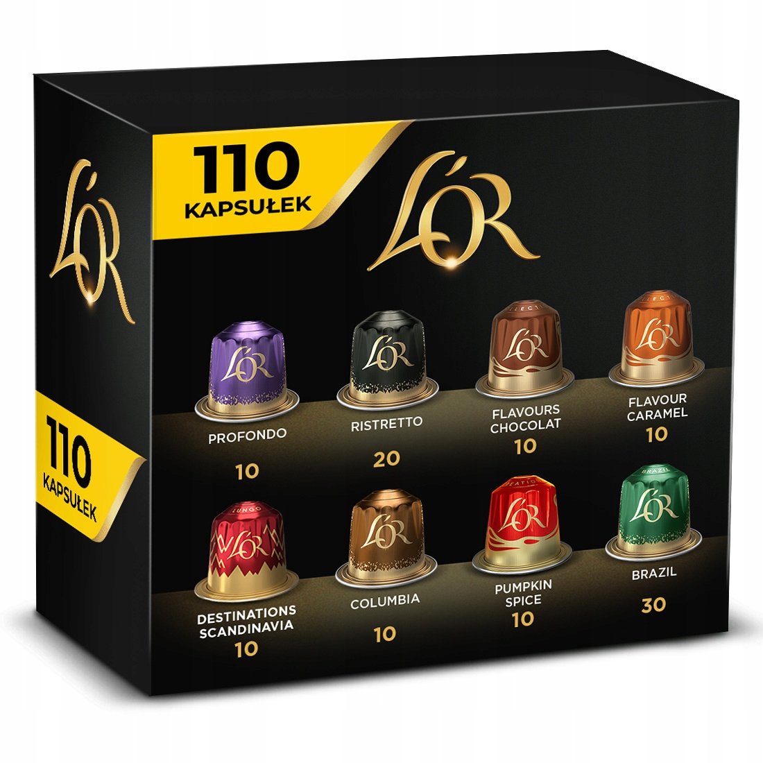 Kapsułki L'or do Nespresso(r)* mix z Scandinavia 9+2 Gratis! [110 kaw]