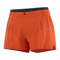 Spodnie sportowe damskie - Spodenki Salomon Aero 3'' Fiery Red - miniaturka - grafika 1
