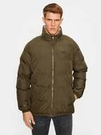 Kurtki i kamizelki sportowe męskie - Helly Hansen Kurtka zimowa Yu 23 Reversible Puffer 54060 Khaki Regular Fit - miniaturka - grafika 1
