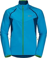 Kurtki i kamizelki sportowe męskie - Jack Wolfskin Jack Wolfskin Męska kurtka Tandem niebieski (Blue Jewel) S 1306941 - miniaturka - grafika 1
