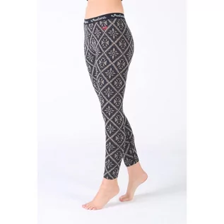 Spodnie sportowe damskie - Legginsy termoaktywne damskie Woolona Venus 100% Merino - grafika 1