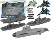 Samoloty i helikoptery - DLA DZIECI ZESTAW ARMII MORSKIEJ OKRĘTOWA BAZA WOJSKOWA - miniaturka - grafika 1