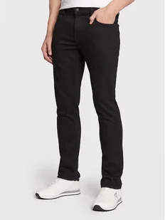 Guess Jeansy Angels M2YAN2 D4Q51 Czarny Slim Fit - Spodnie męskie - miniaturka - grafika 1