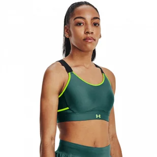 Biustonosz treningowy Under Armour UA Infinity Crossover High - zielony - Biustonosze - miniaturka - grafika 1