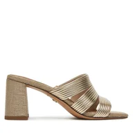 Klapki i japonki damskie - Klapki Tamaris 1-27226-42 Złoty - miniaturka - grafika 1