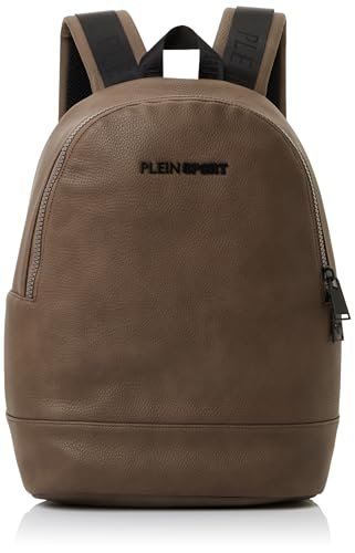 PLEIN SPORT Plecak New Daytona, Torba na ramię Unisex Dorosły, Taupe, taupe