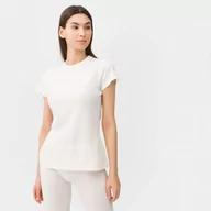Koszulki sportowe damskie - Damski t-shirt basic Ellesse Crolo - biały - ELLESSE - miniaturka - grafika 1