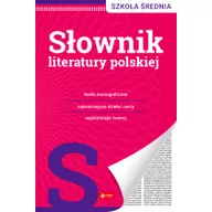 Słowniki języków obcych - Słownik literatury polskiej - miniaturka - grafika 1