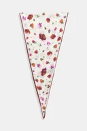 Apaszki i szaliki damskie - Furla apaszka jedwabna damska kolor beżowy wzorzysta WT00071.BX3856.267004401 - miniaturka - grafika 1