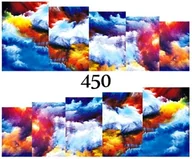 Ozdoby do paznokci - Naklejki wodne na paznokcie - nr 450 - miniaturka - grafika 1