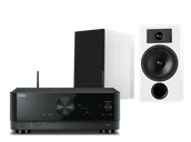 Kino domowe - Yamaha RX-V4A (czarny) + Tesi 3 (biały) - miniaturka - grafika 1