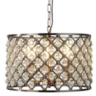 Lampy sufitowe - Searchlight 7813-3CU - Żyrandol kryształowy na łańcuchu MARQUISE 3xE14/40W/230V - miniaturka - grafika 1