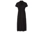 Sukienki - esmara® Sukienka - tunika damska z wiskozy (36, Czarny) - miniaturka - grafika 1