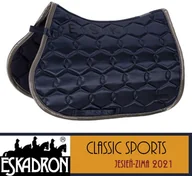 Akcesoria jeździeckie - Eskadron Potnik SATIN CONTRAST Classic Sports A/W 21 - - dark navy - miniaturka - grafika 1