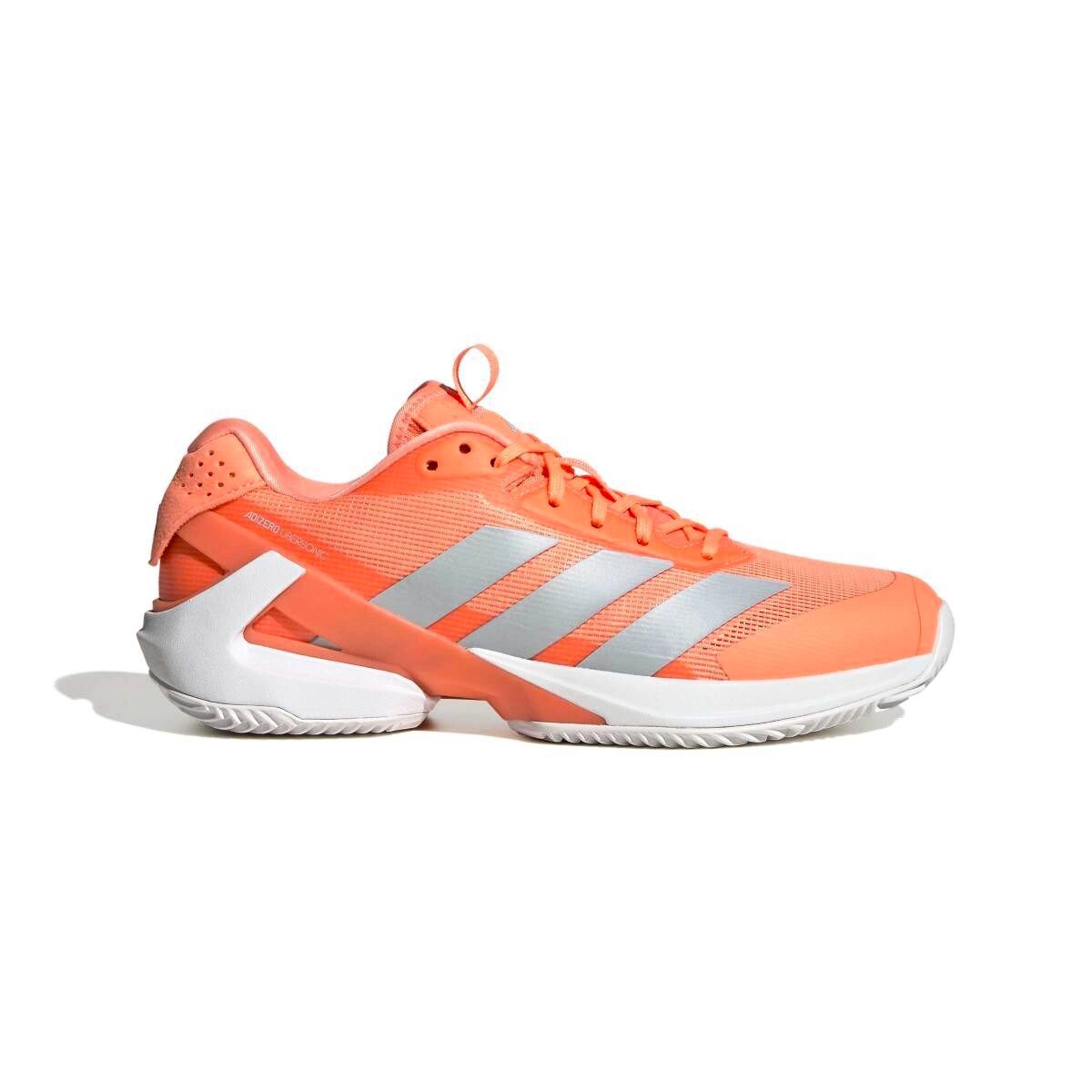Damskie buty tenisowe adidas Adizero Ubersonic 5 Clay Tennis Shoes Beam Orange/Halo Blue/Ftwr White EUR 42