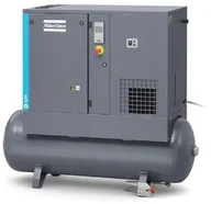 Sprężarki i kompresory - Sprężarka śrubowa ATLAS COPCO G4 PACK 8/10 bar ze zbiornikiem 200l - miniaturka - grafika 1