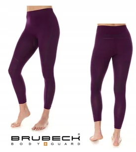 Spodnie damskie Brubeck Thermo LE11870 purple fioletowy Xs - Spodnie damskie - miniaturka - grafika 1