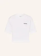 Koszulki i topy damskie - Salomon T-Shirt Logo Short weiss - SALOMON - miniaturka - grafika 1