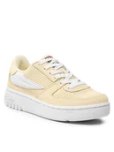 Sneakersy damskie - Fila Sneakersy Fxventuno Perfo Low Wmn FFW002.20002 Żółty - miniaturka - grafika 1
