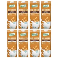 Napoje roślinne - Natumi Napój owsiany barista bez cukru zestaw 8 x 1 l Bio - miniaturka - grafika 1