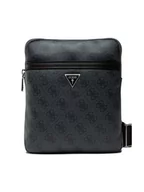 Torby męskie - Guess Saszetka Vezzola Smart Crossbody Flat HMEVZL P2223 Szary - miniaturka - grafika 1