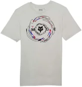 Koszulki męskie - t-shirt FOX ENERGY FACE PREMIUM TEE Light Grey - miniaturka - grafika 1