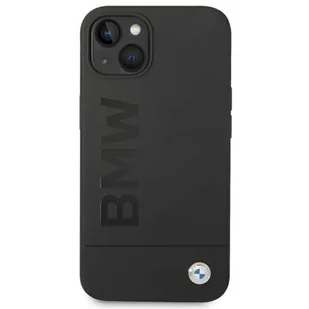 Etui BMW BMHMP14MSLBLBK iPhone 14 Plus 6,7" czarny/black hardcase Silicone Signature Logo Magsafe - Etui i futerały do telefonów - miniaturka - grafika 2