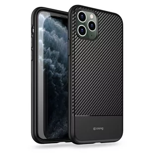 Prestige Crong Crong Carbon Cover Etui iPhone 11 Pro czarny) 10_15164 - Etui i futerały do telefonów - miniaturka - grafika 2
