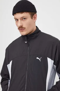 Puma kurtka męska kolor czarny przejściowa oversize - Kurtki męskie - miniaturka - grafika 1