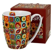 Kubki - Kubek Classic Kandinsky Squares with Circles 360 ml - miniaturka - grafika 1
