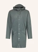 Płaszcze damskie - Rains Płaszcz Przeciwdeszczowy gruen - miniaturka - grafika 1
