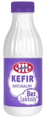 Soki i napoje niegazowane - Kefir naturalny bez laktozy Mlekovita 375 g - miniaturka - grafika 1
